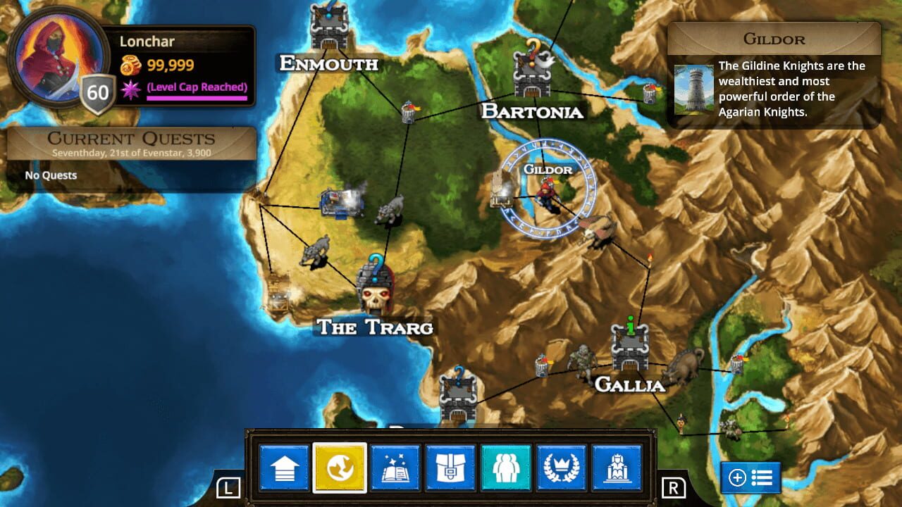 Screenshot for Puzzle Quest: The Legend Returns