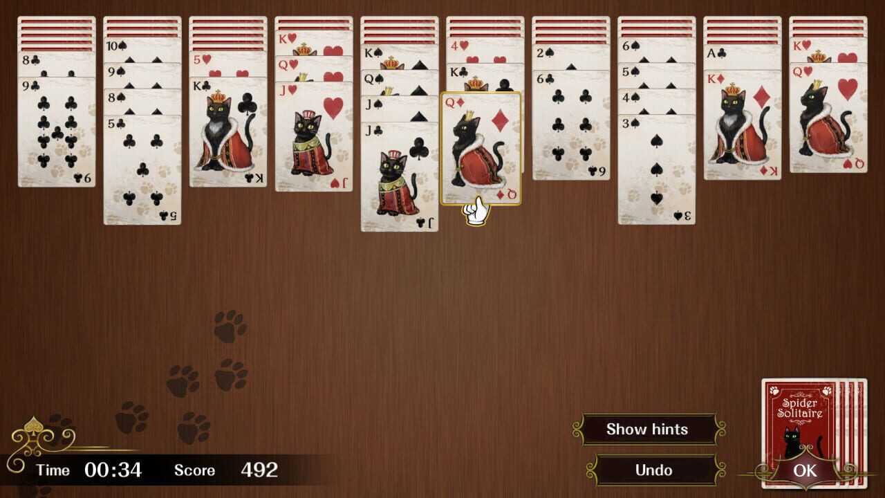 Screenshot for Spider Solitaire F