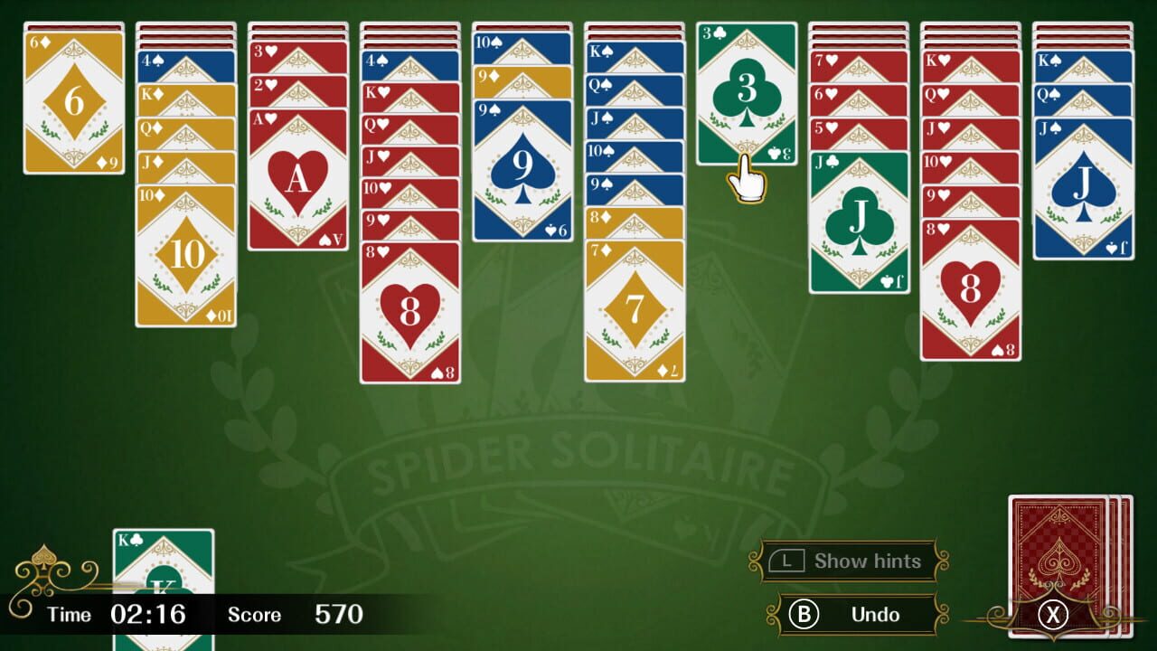 Screenshot for Spider Solitaire F