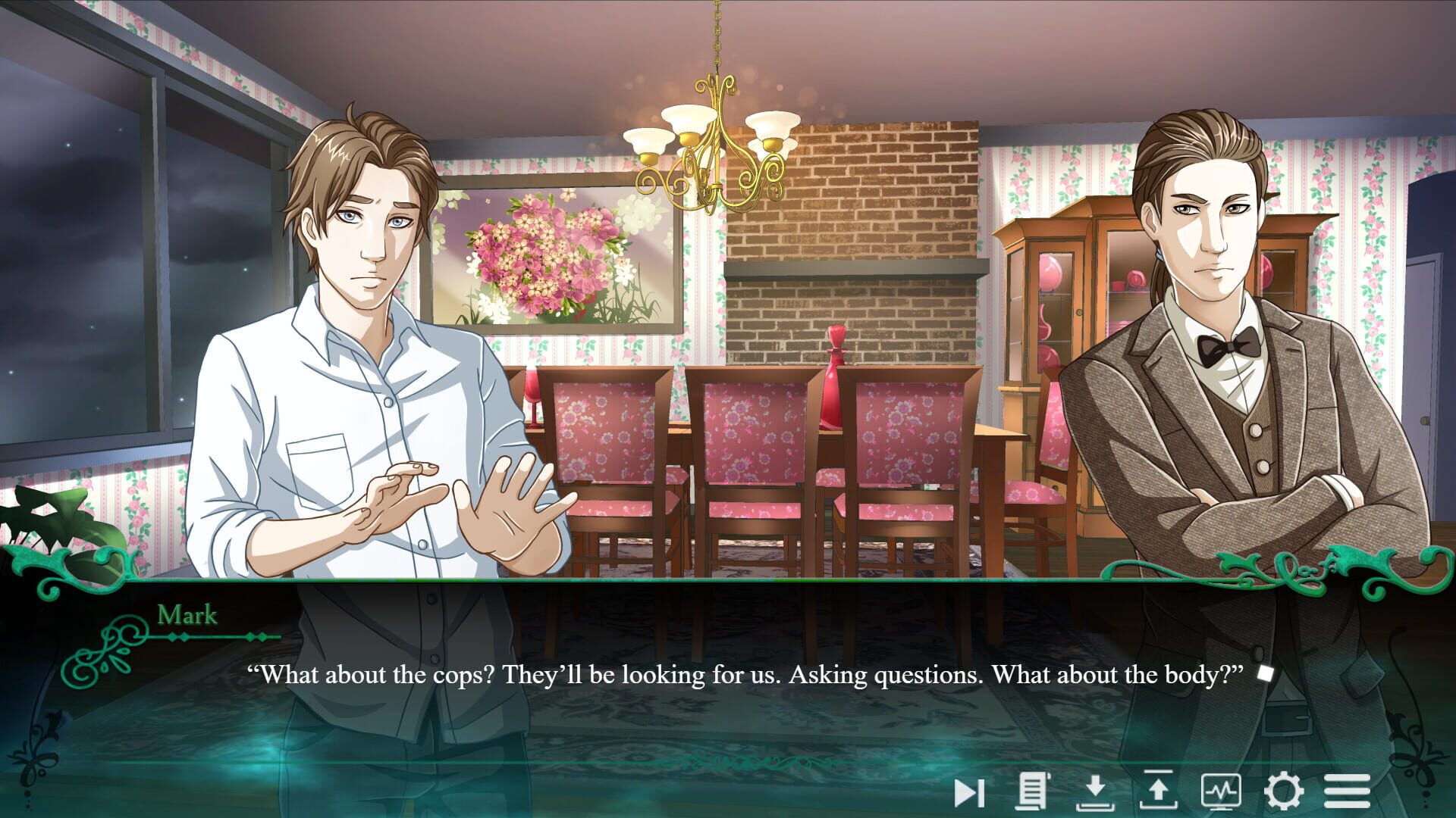 Screenshot for Twice Reborn: A Vampire Visual Novel