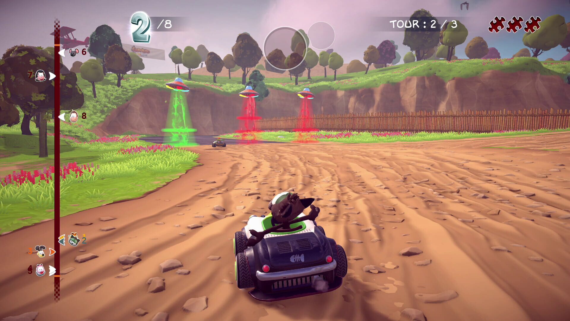 Screenshot for Garfield Kart: Furious Racing