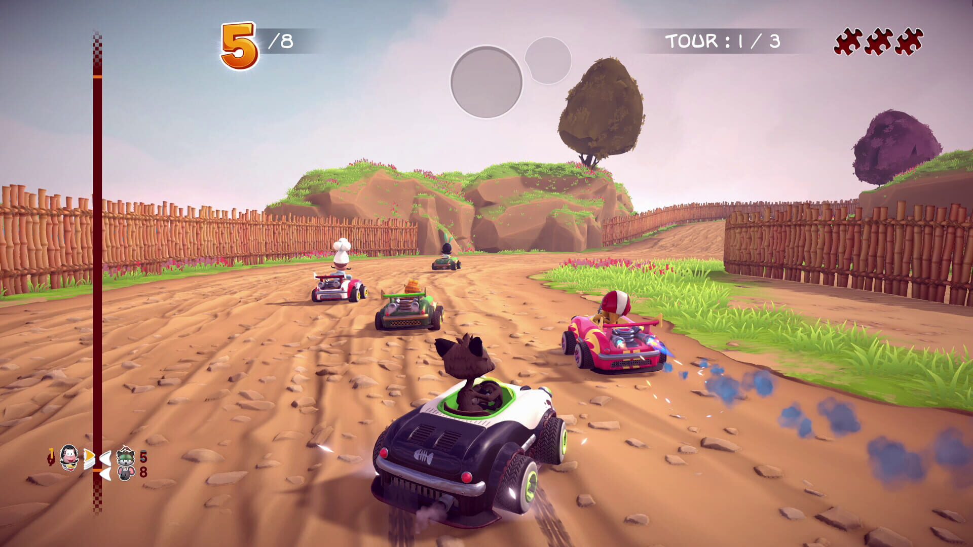Screenshot for Garfield Kart: Furious Racing