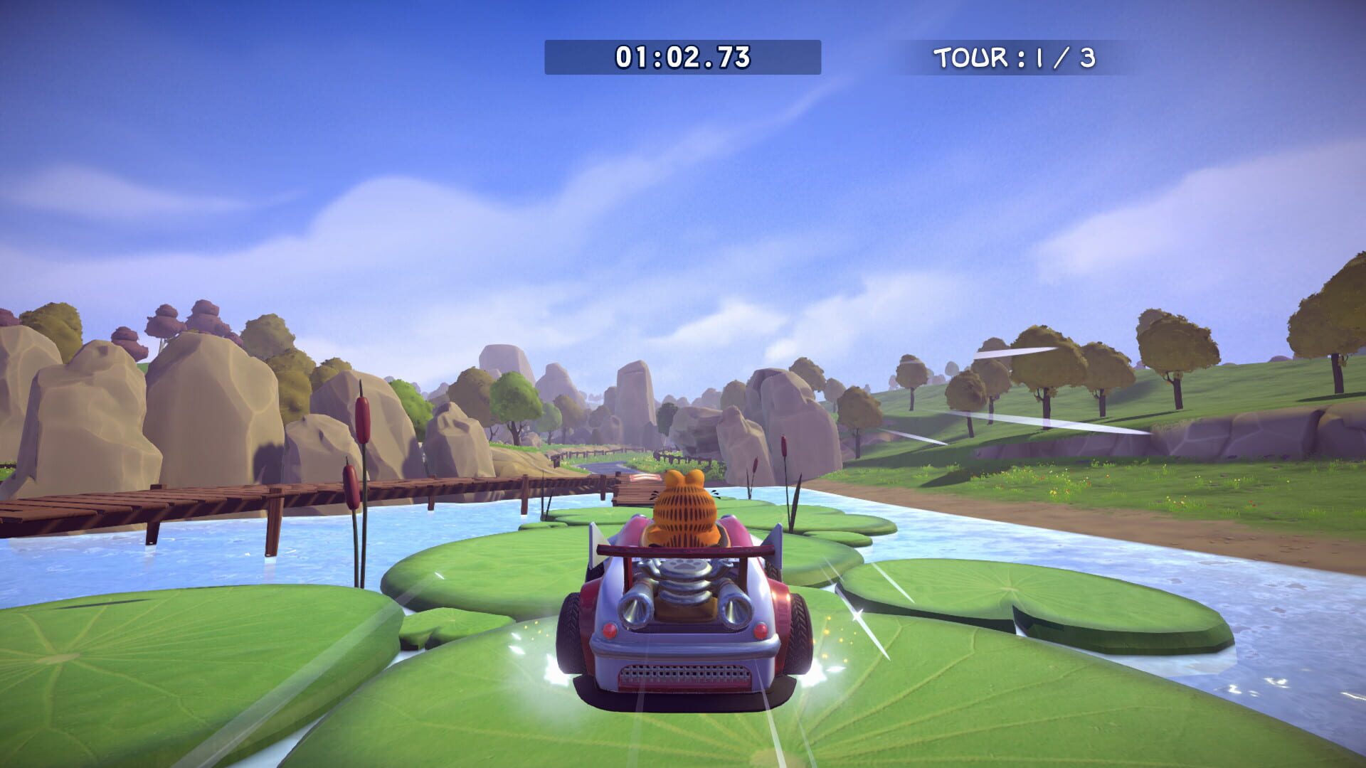 Screenshot for Garfield Kart: Furious Racing