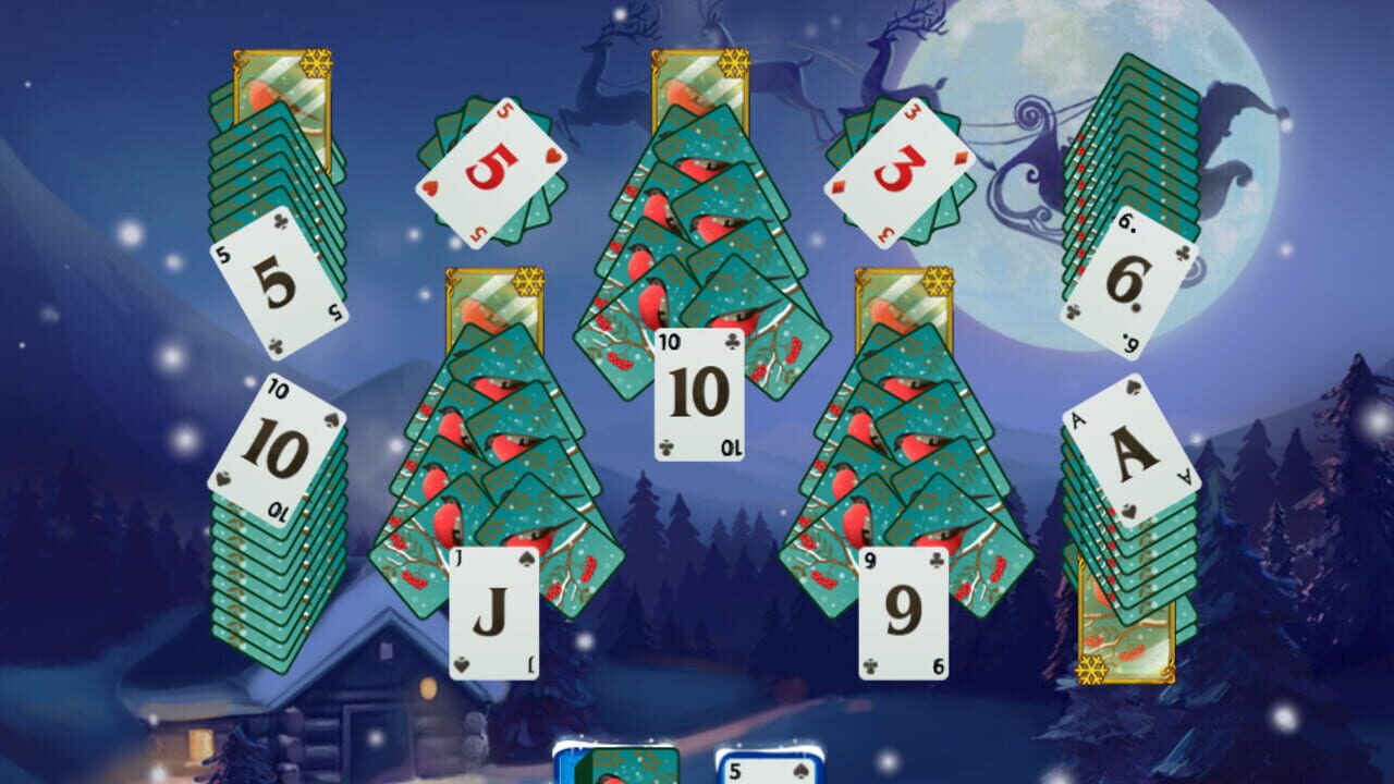 Screenshot for Solitaire: Jack Frost Winter Adventures