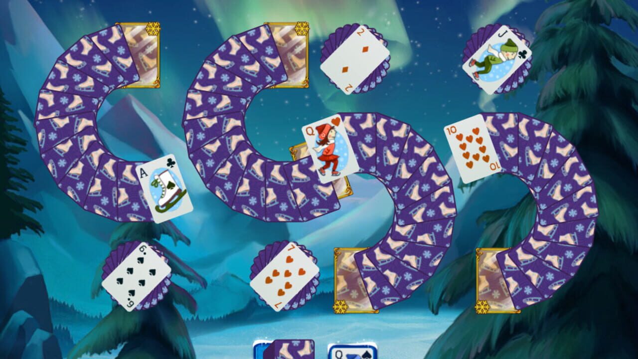 Screenshot for Solitaire: Jack Frost Winter Adventures
