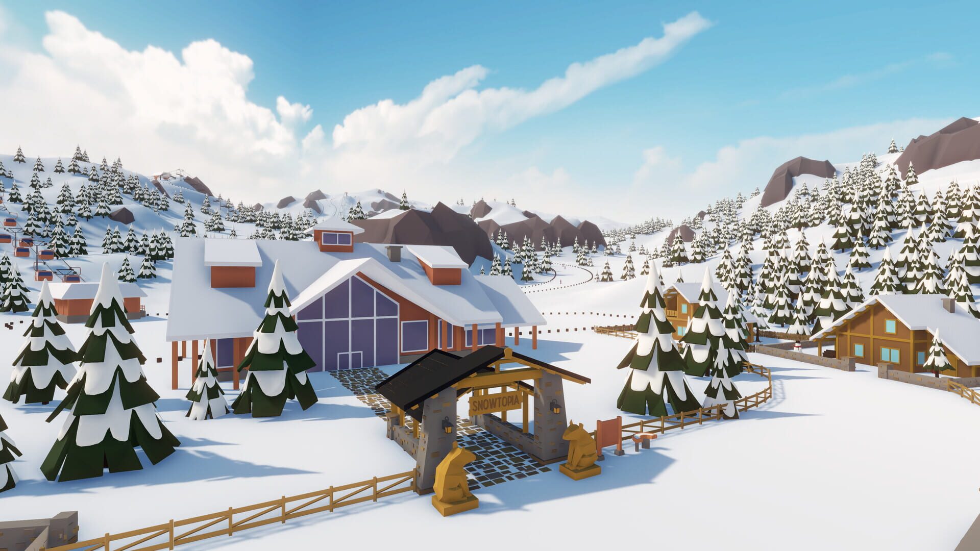 Screenshot for Snowtopia: Ski Resort Builder