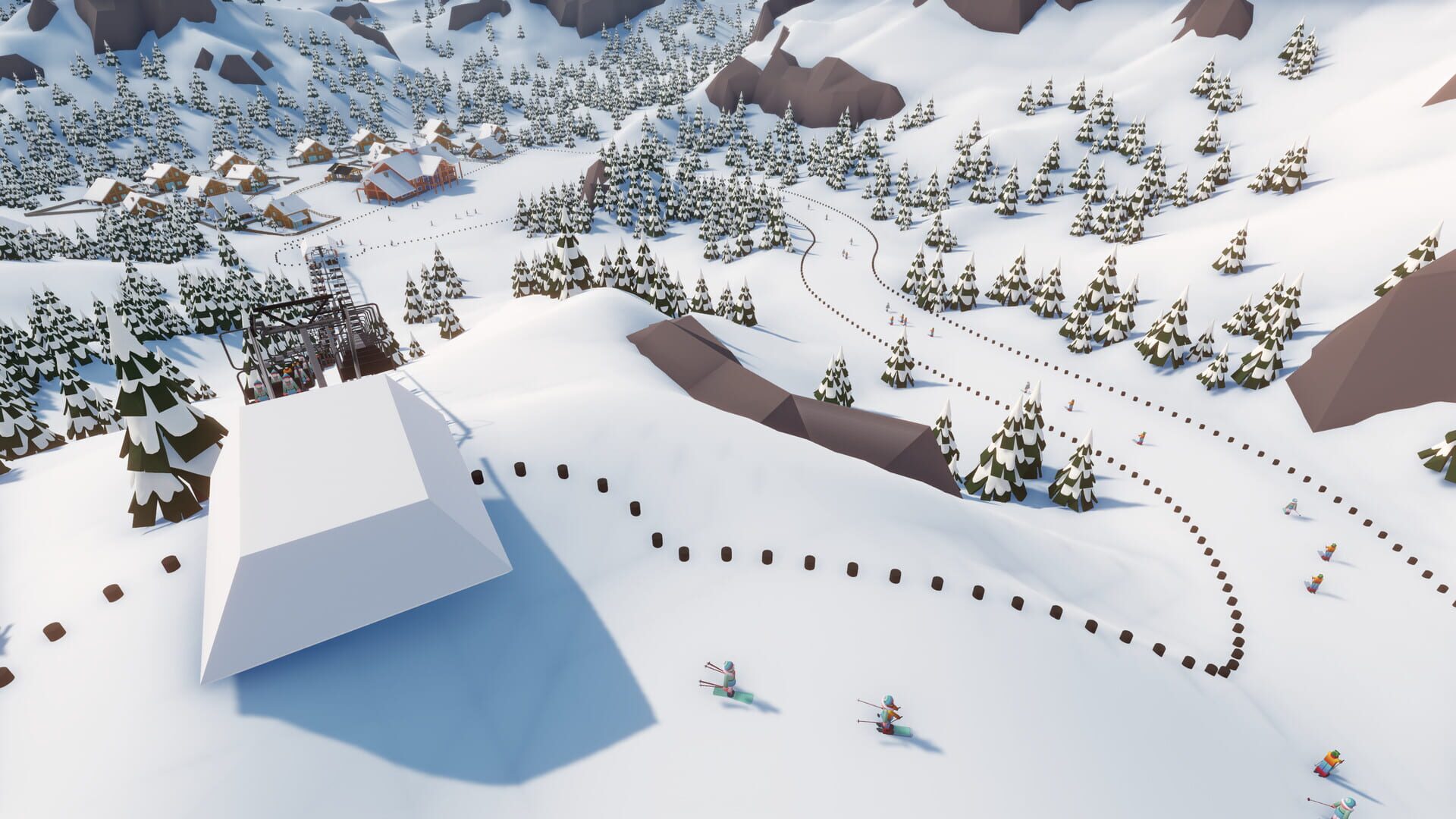 Screenshot for Snowtopia: Ski Resort Builder