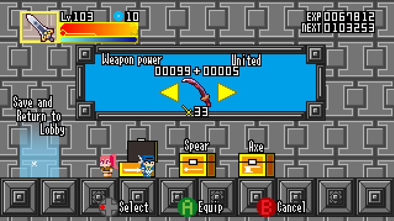 Screenshot for Square Weapons Dungeon