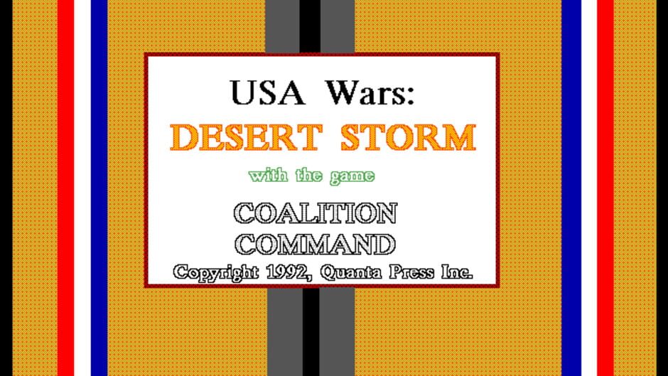 Screenshot for Desert Storm with Coalition Command