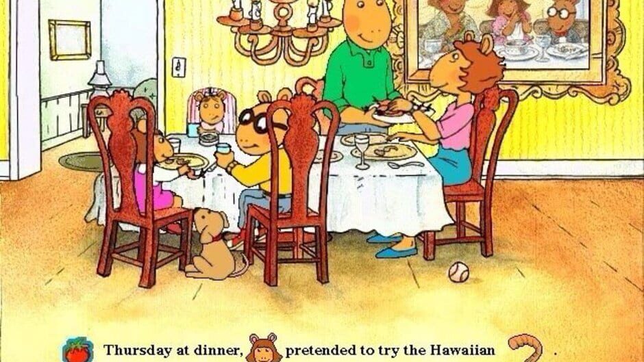 Screenshot for Living Books: D.W. the Picky Eater