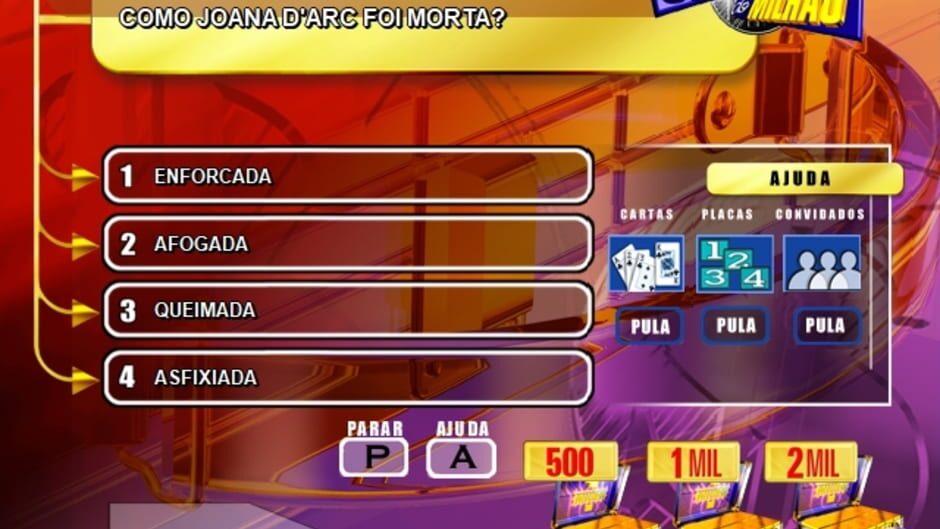 Screenshot for Show do Milhão