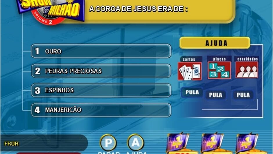 Screenshot for Show do Milhão Volume 2