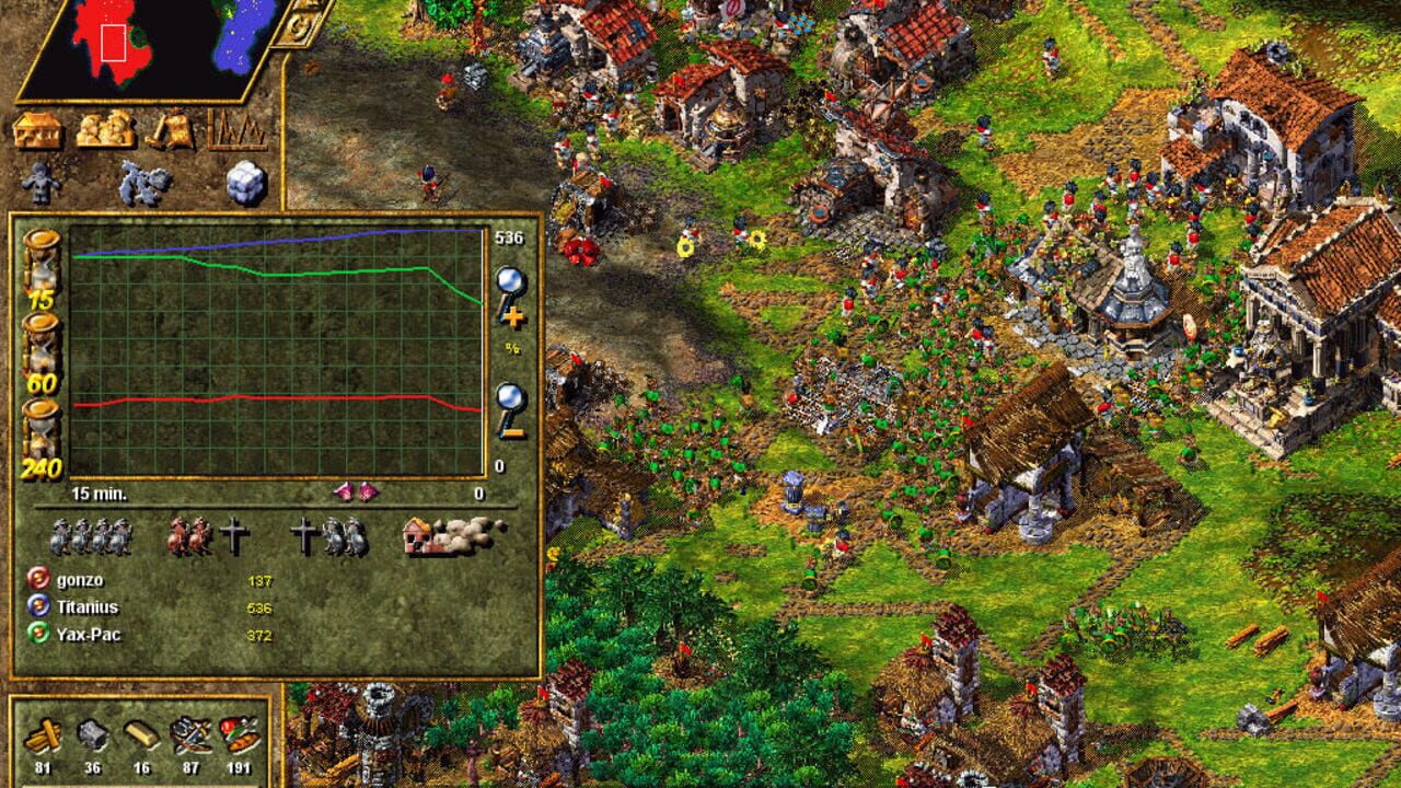 Screenshot for The Settlers IV: The Trojans and the Elixir of Power