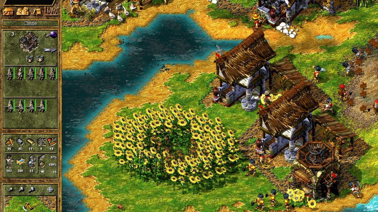 Screenshot for The Settlers IV: The Trojans and the Elixir of Power