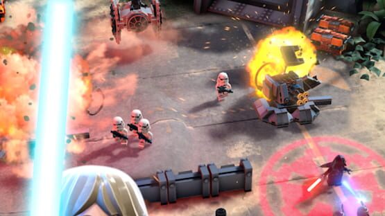Screenshot for LEGO Star Wars Battles