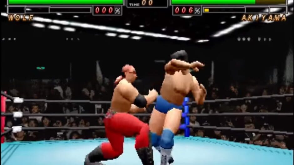 Screenshot for Zen-Nippon Pro Wrestling Featuring Virtua