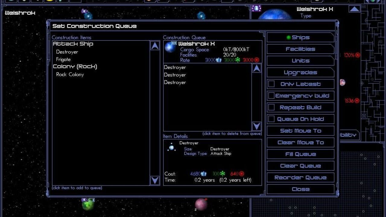 Screenshot for Space Empires IV