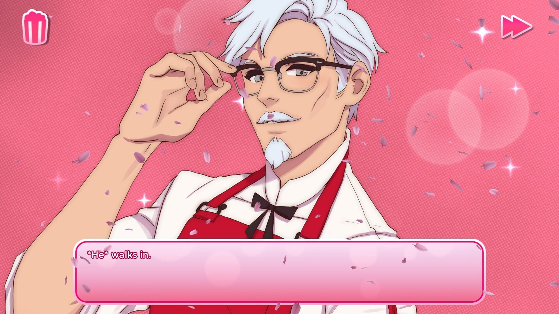 Screenshot for I Love You, Colonel Sanders! A Finger Lickin' Good Dating Simulator