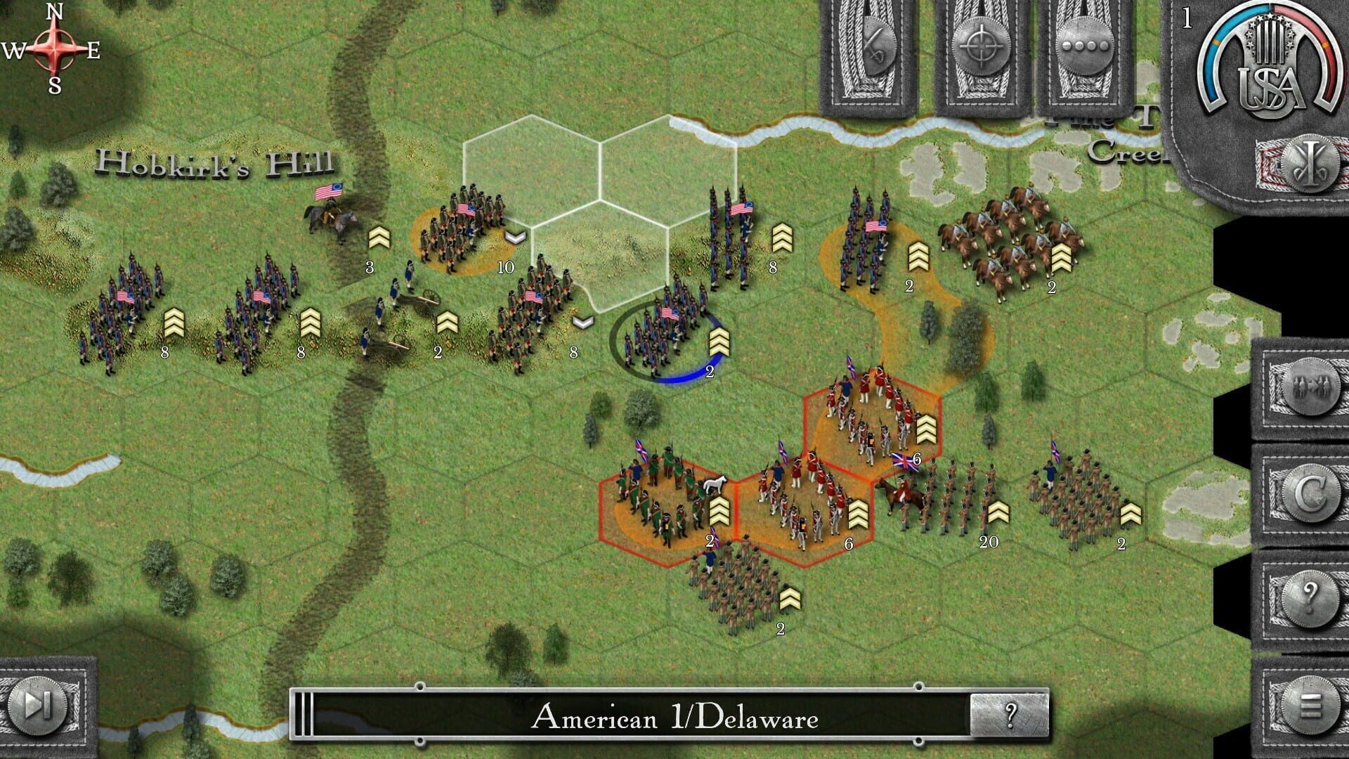 Screenshot for Rebels & Redcoats