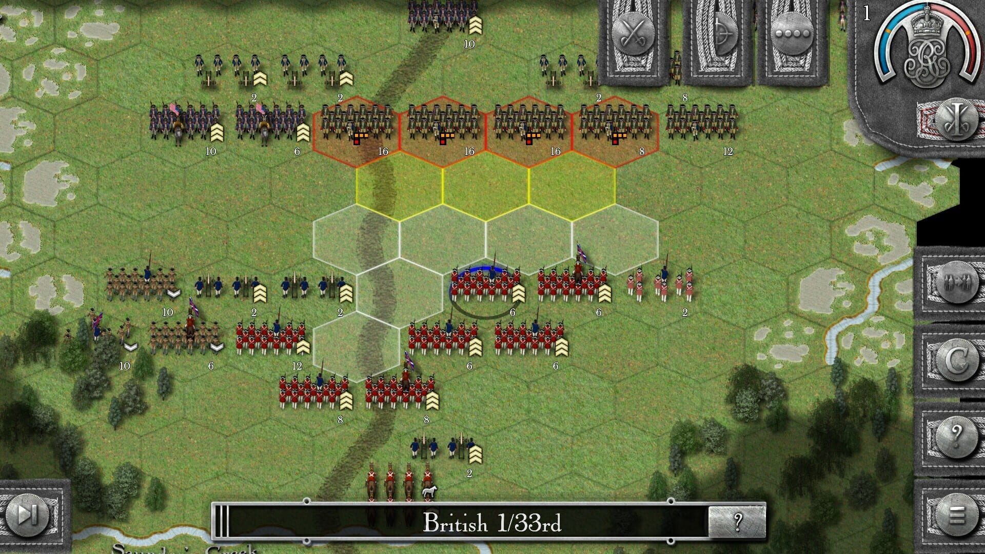 Screenshot for Rebels & Redcoats