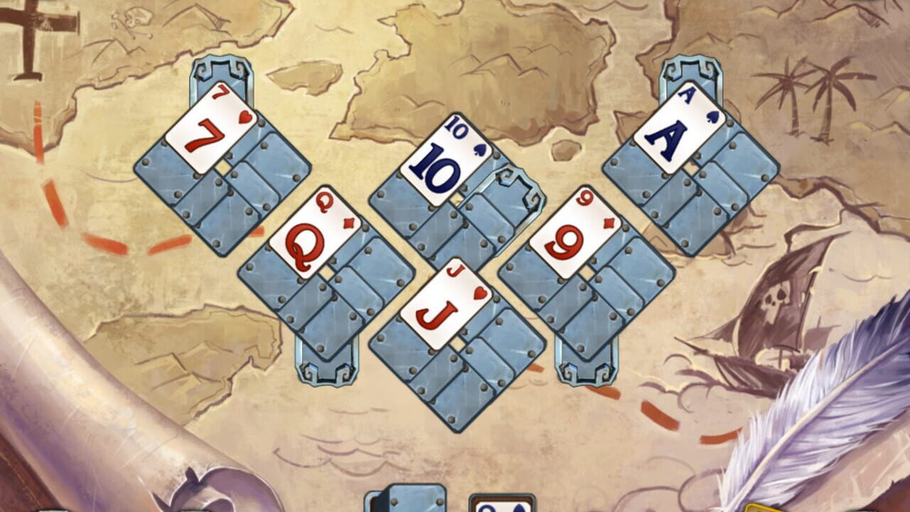 Screenshot for Solitaire Legend of the Pirates