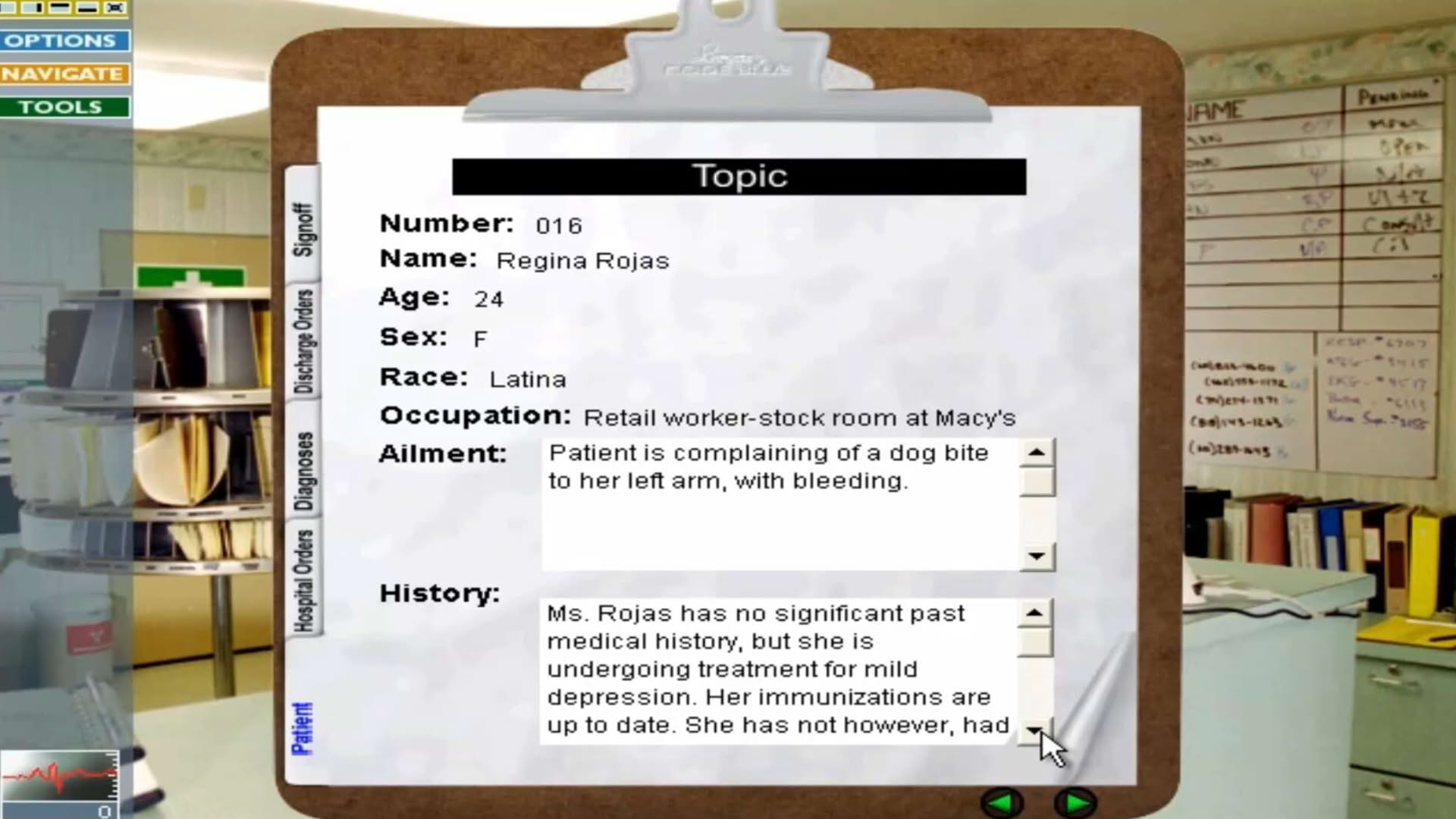 Screenshot for Code Blue