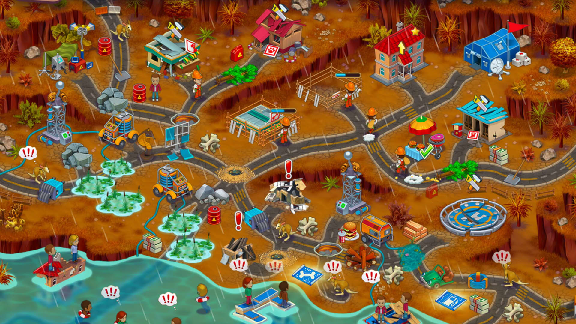 Screenshot for Rescue Team: Evil Genius