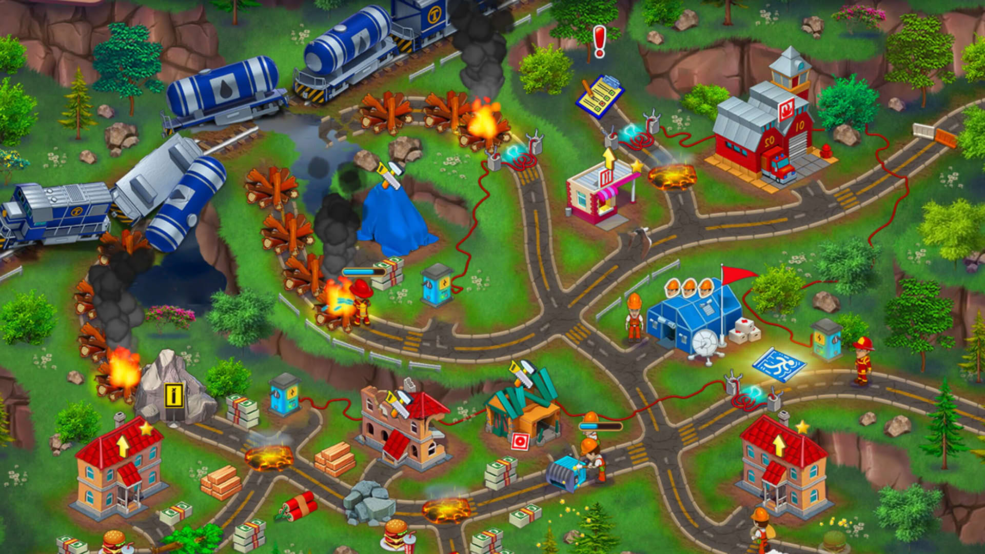 Screenshot for Rescue Team: Evil Genius