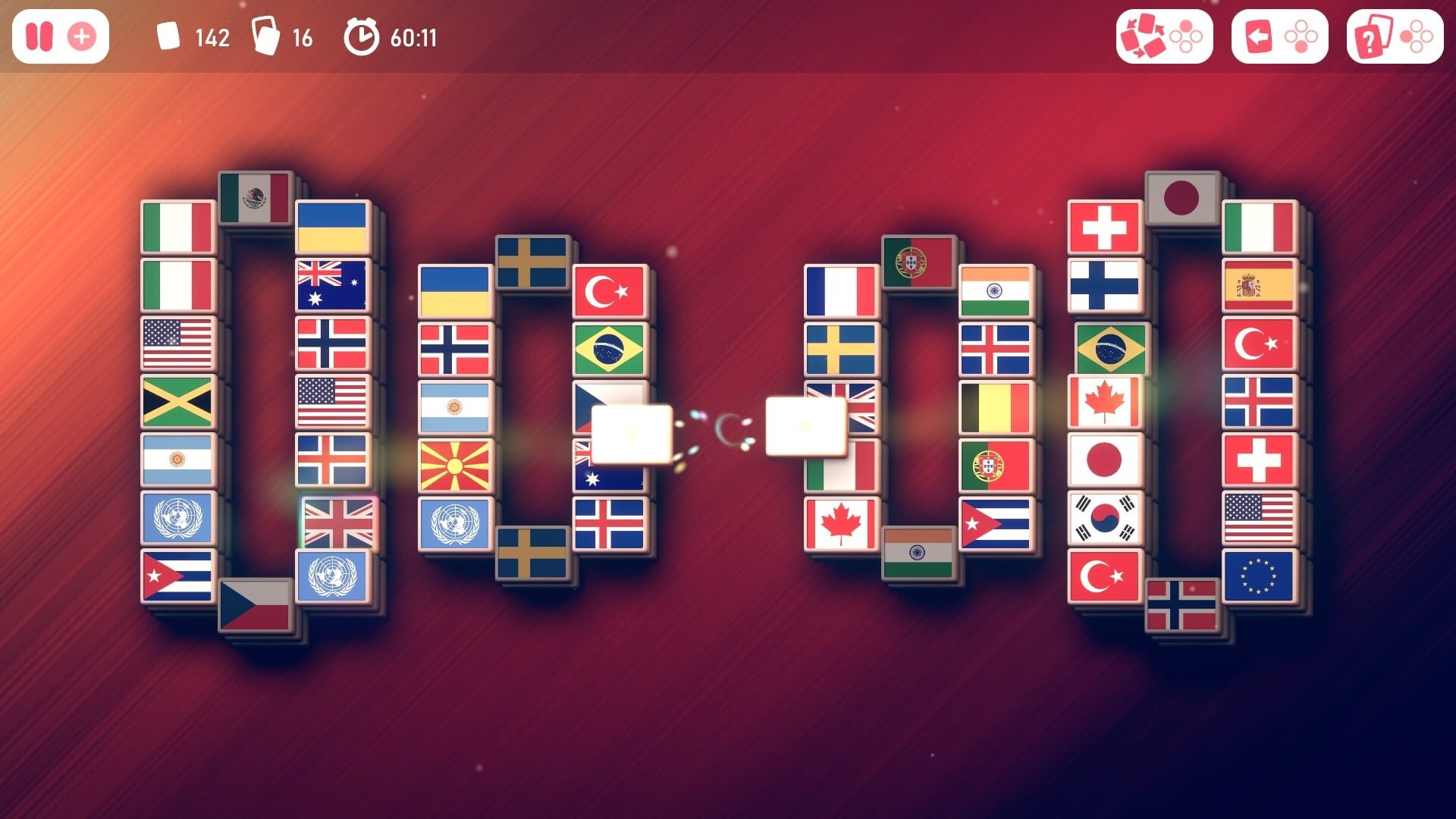 Screenshot for 1001 Ultimate Mahjong 2