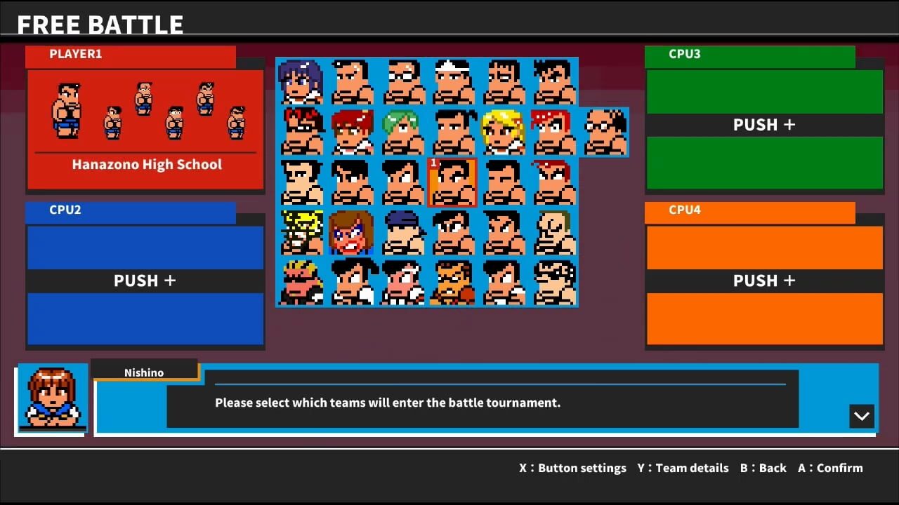 Screenshot for River City Melee Mach!!