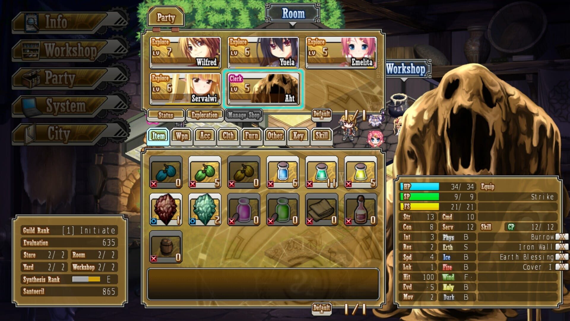 Screenshot for Kamidori Alchemy Meister