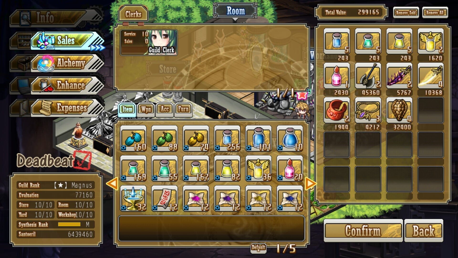 Screenshot for Kamidori Alchemy Meister