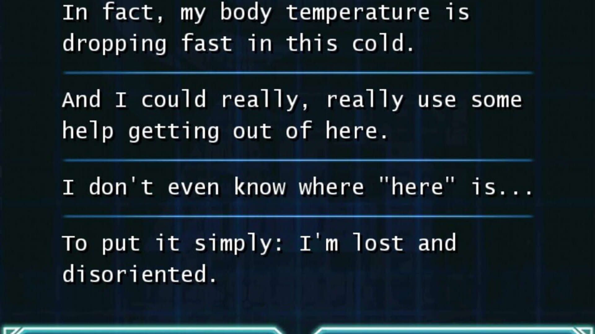 Screenshot for Lifeline: Whiteout