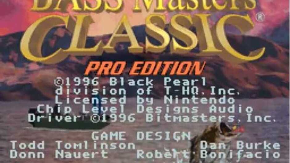 Screenshot for Bass Masters Classic: Pro Edition