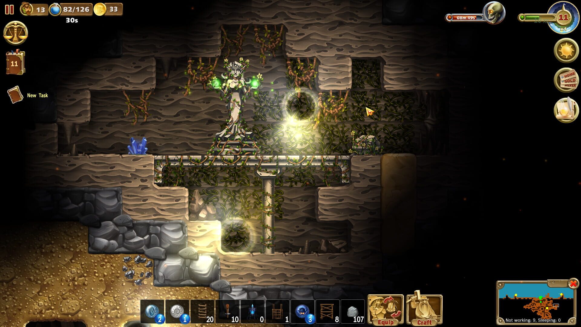Screenshot for Craft the World: Grottoes