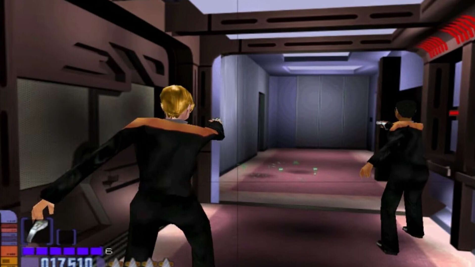 Screenshot for Star Trek Voyager: The Arcade Game