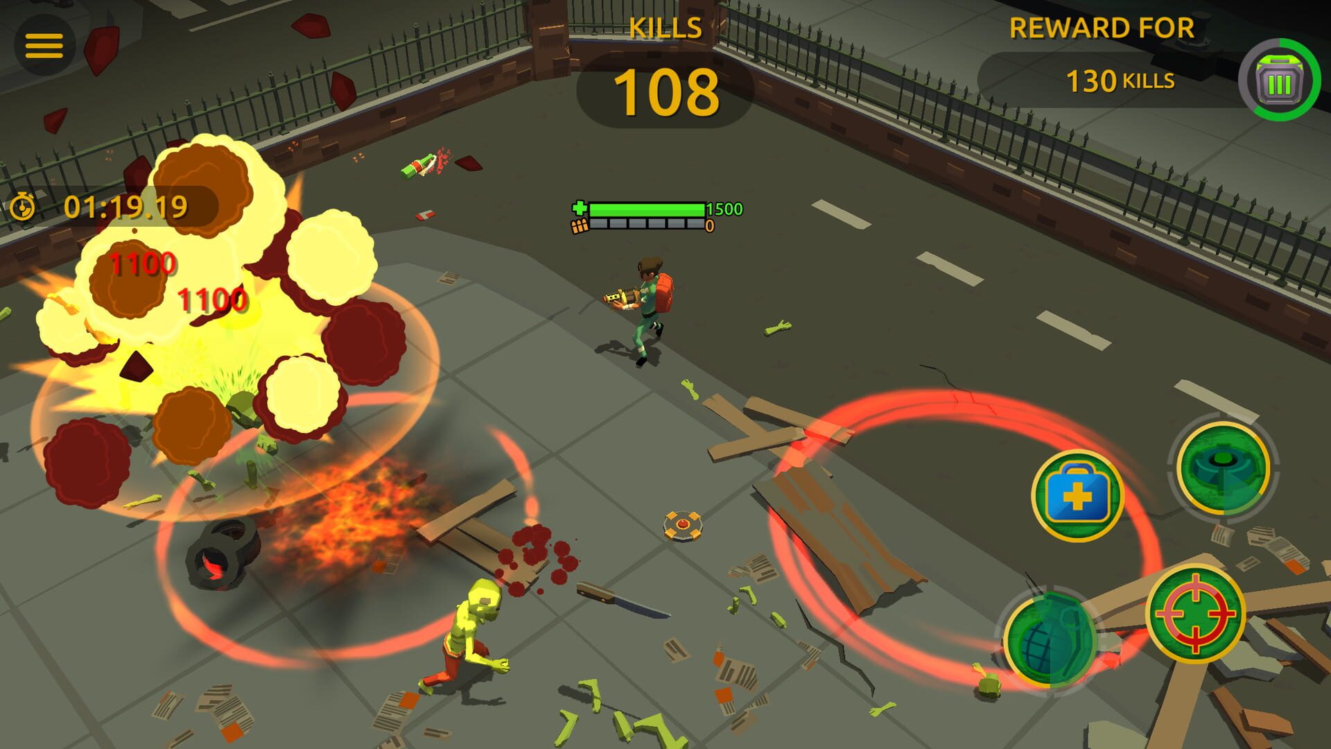 Screenshot for Zombie Blast Crew