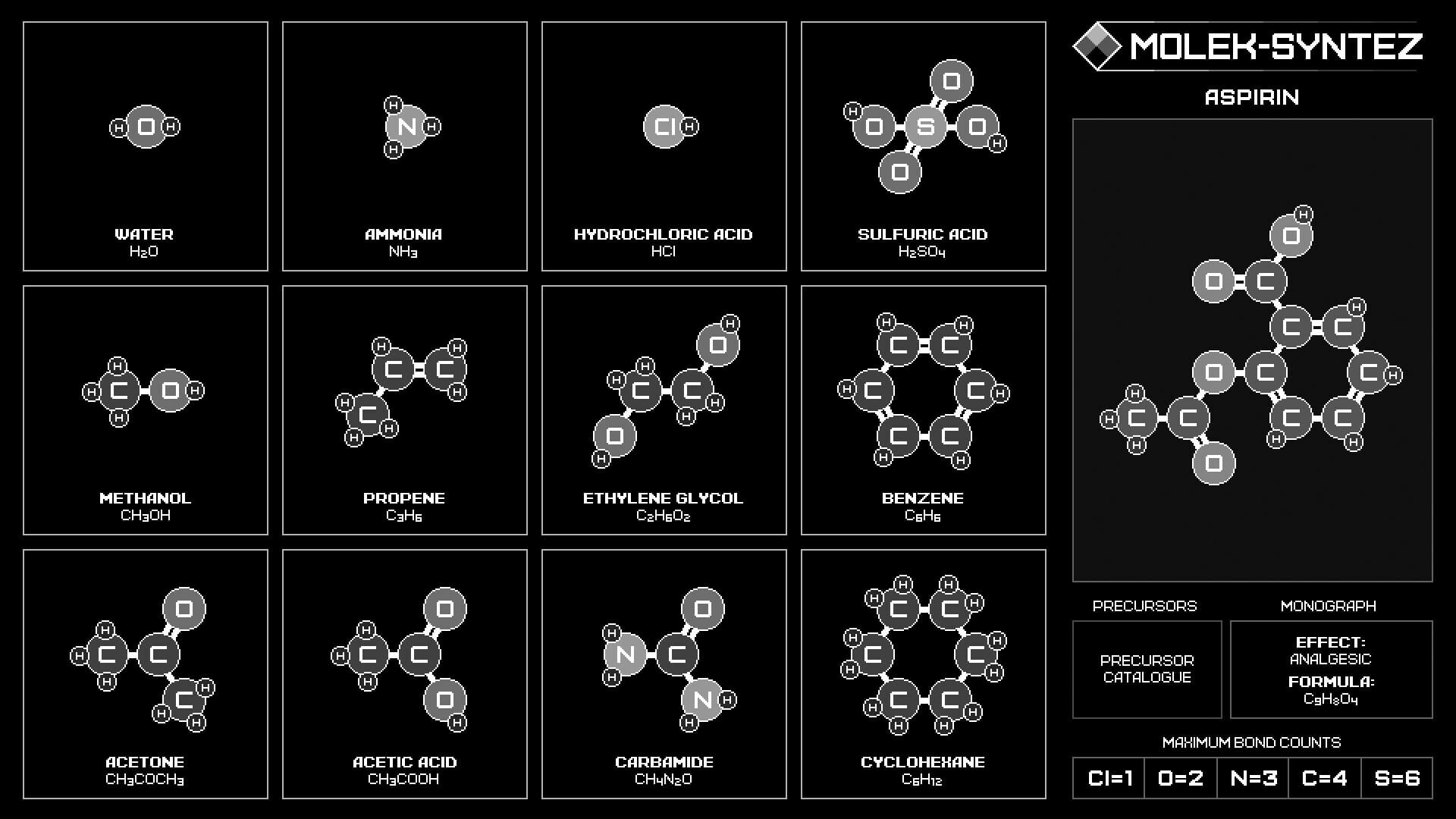 Screenshot for Molek-Syntez