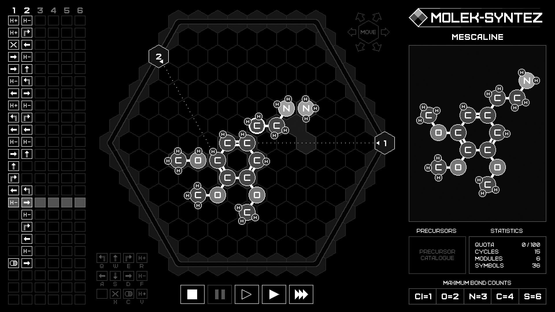 Screenshot for Molek-Syntez