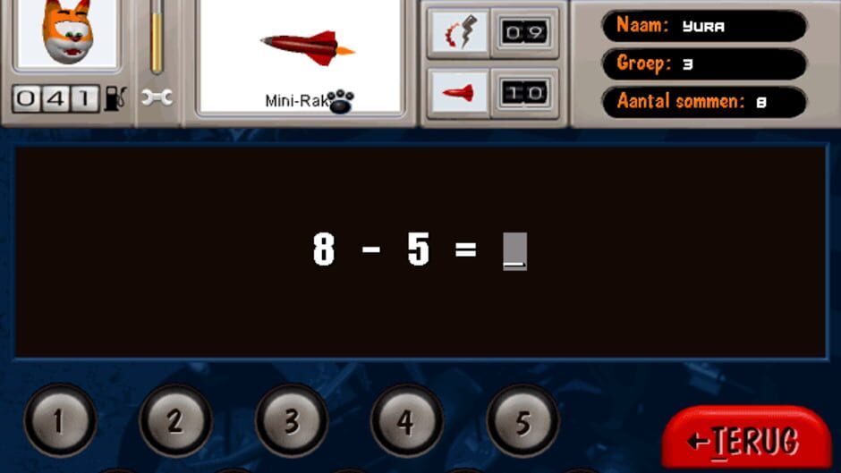 Screenshot for RedCat: De Razende Rekenrace