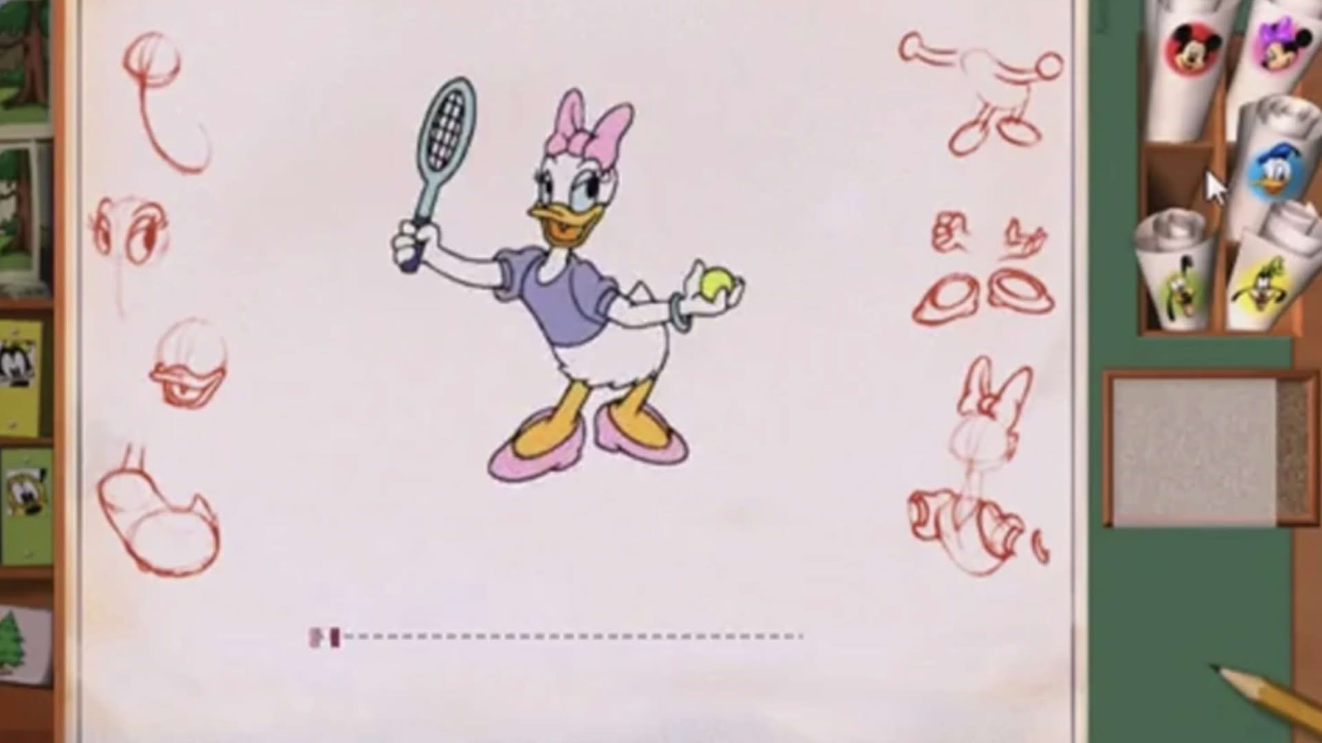 Screenshot for Disney's Magic Artist