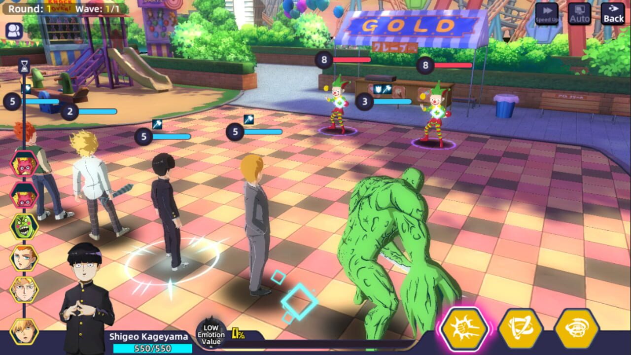 Screenshot for Mob Psycho 100: Psychic Battle