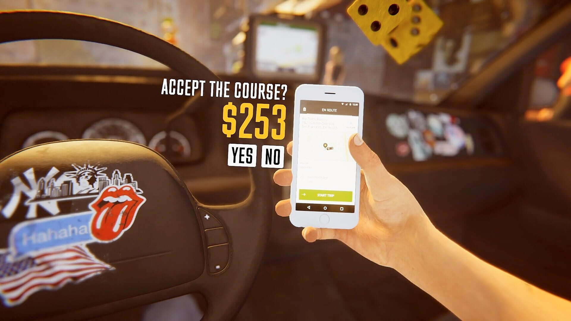 Screenshot for Taxi Simulator