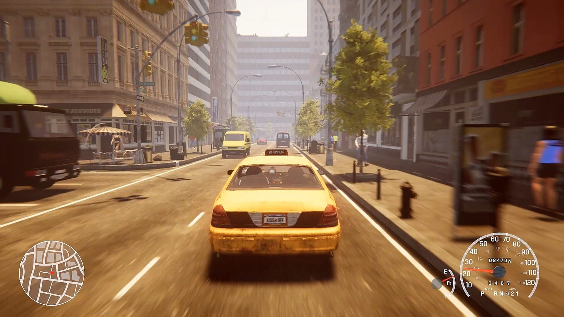 Screenshot for Taxi Simulator