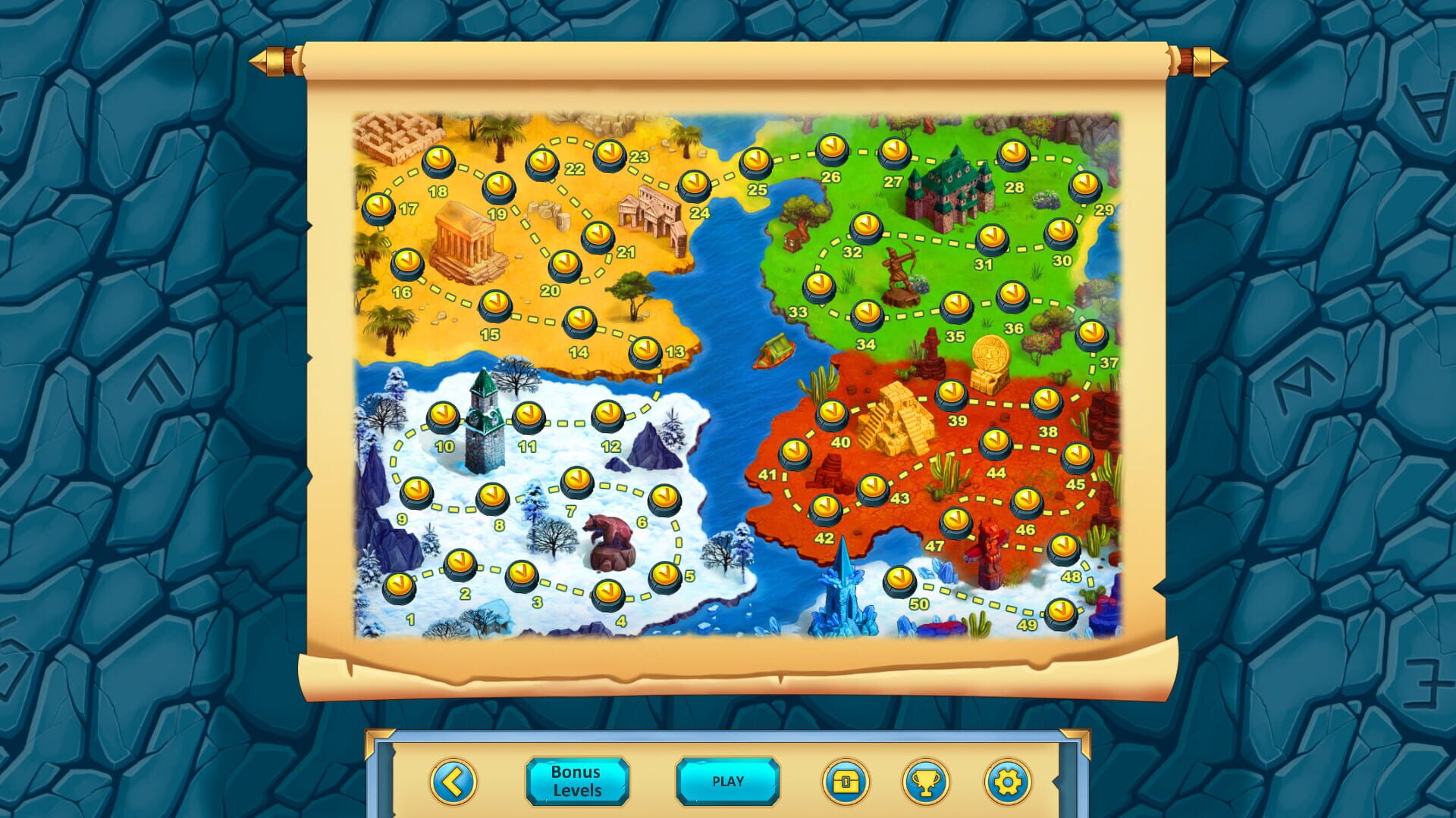 Screenshot for Lost Artifacts: Frozen Queen