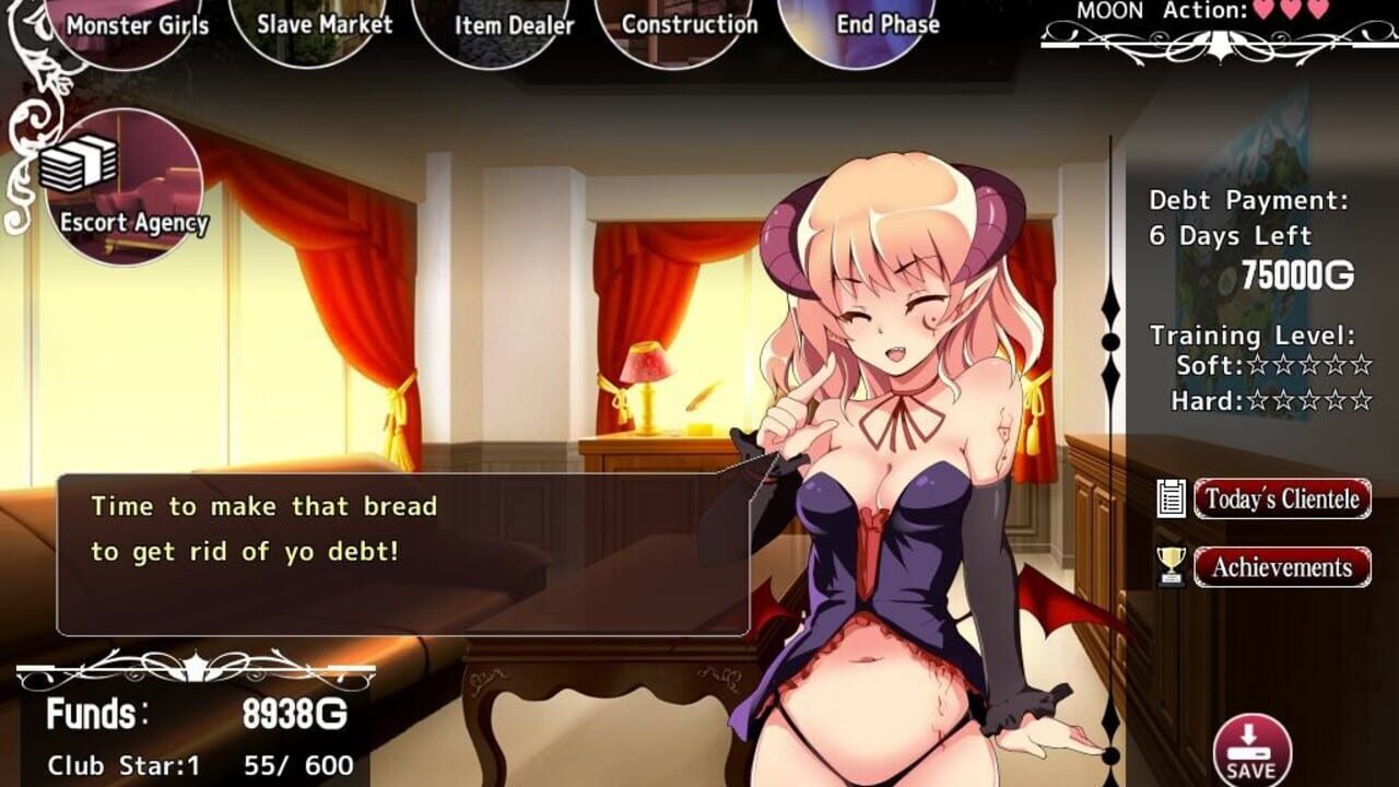 Screenshot for Monster Girl Club Bifrost