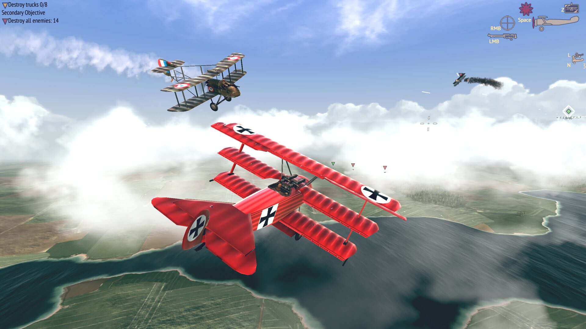 Screenshot for Warplanes: WW1 Sky Aces