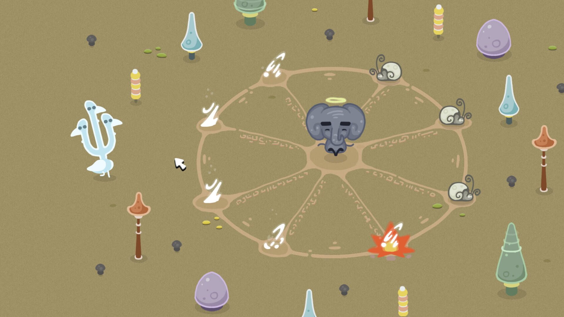 Screenshot for Geese vs. Cthulhu