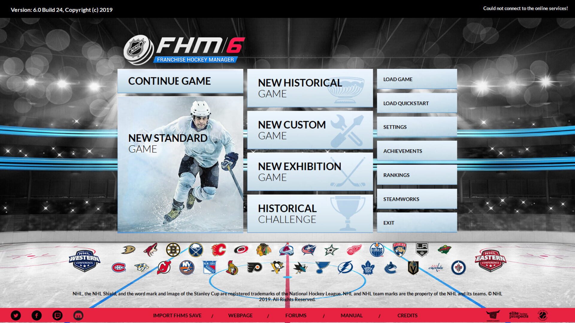 Screenshot for Franchise Hockey Manager 6