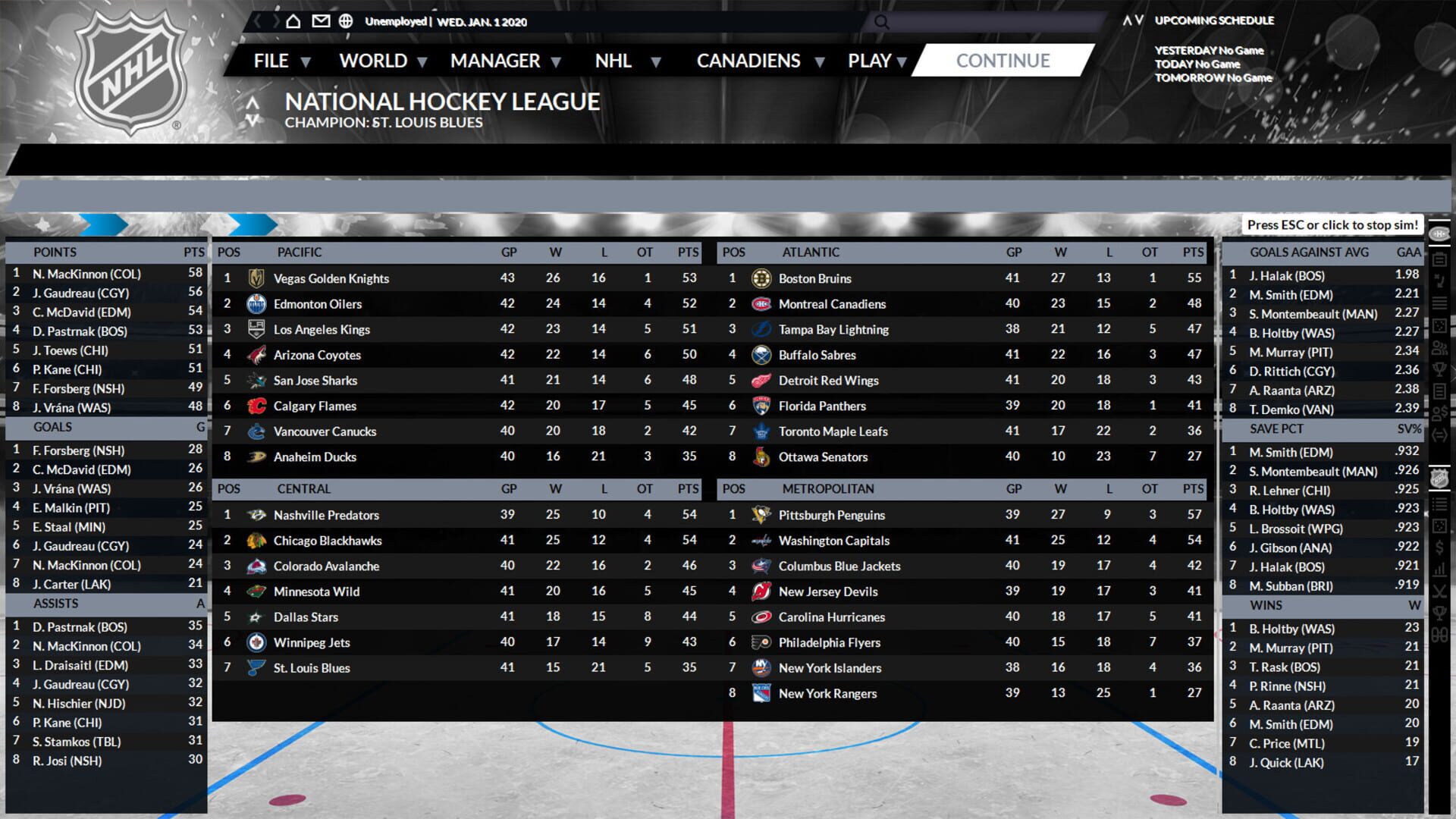 Screenshot for Franchise Hockey Manager 6